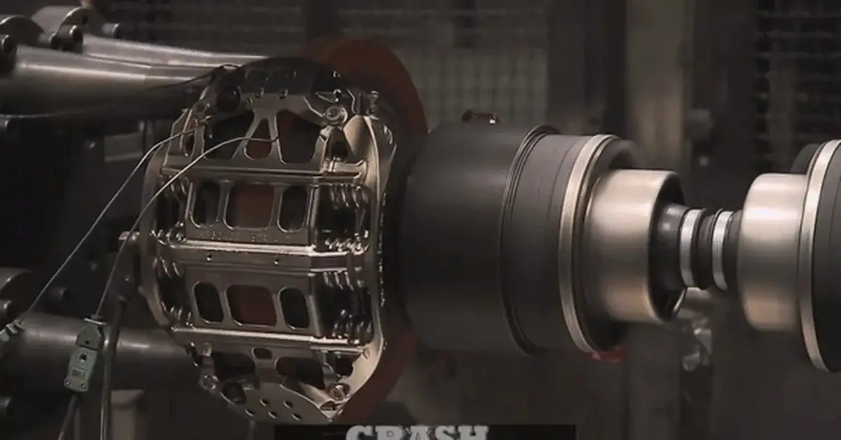 Brake system close-up